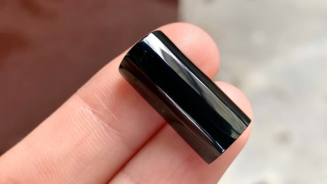 ️ 墨翠马鞍,21.2*9.8*5.6 完整
