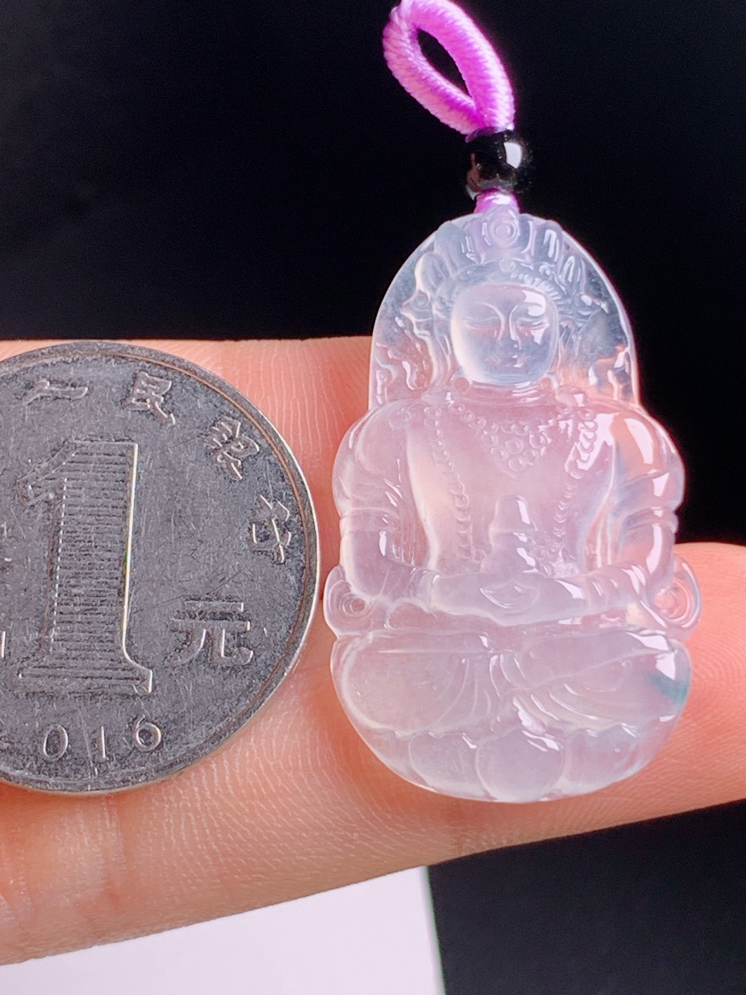高冰度母观音，冰透纯净雕工精细，开脸端庄慈悲温婉