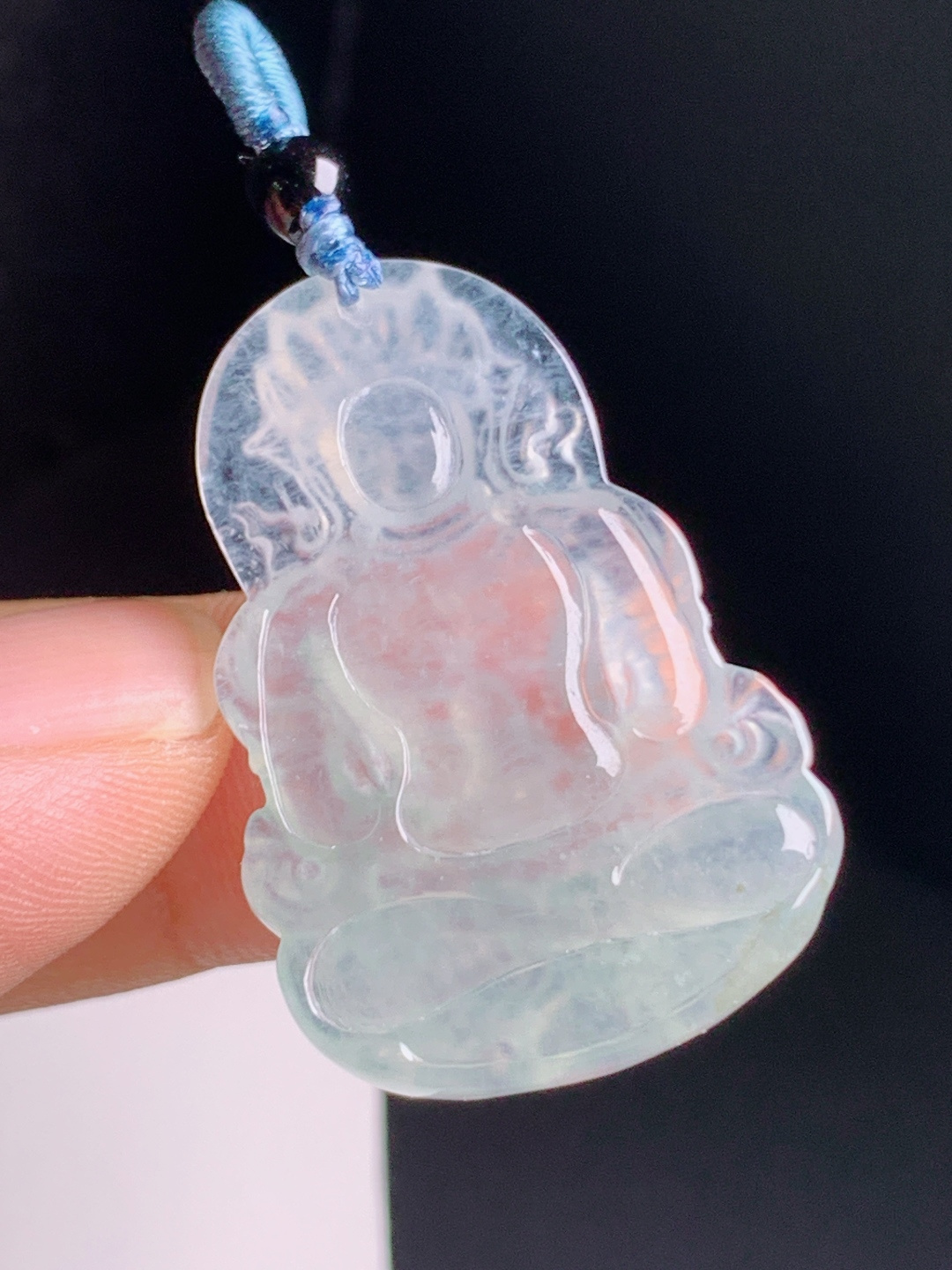 高冰度母观音，种质纯净雕工精细，开脸端庄慈悲温婉