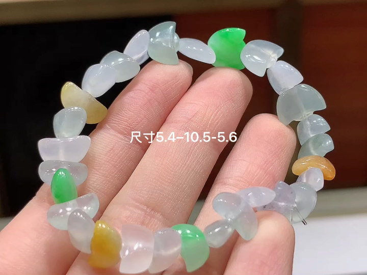多彩手链，尺寸5.4-10.5-5.6