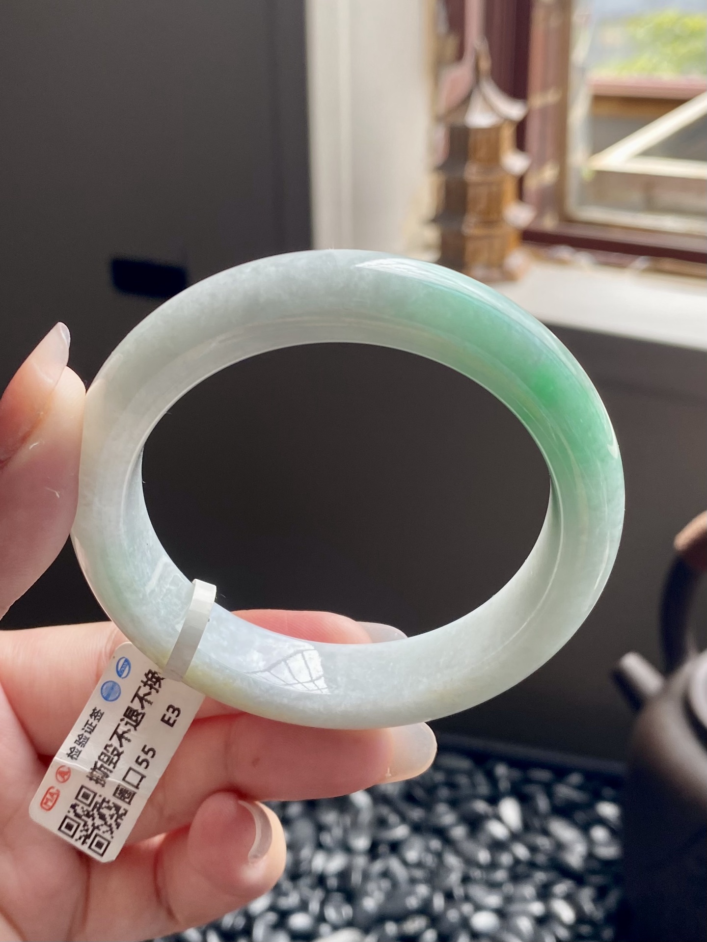 白底青正圈成品 HY-6649 ⭕️55-13-9