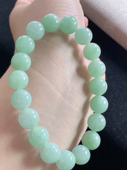 二号玉珠手串，尺寸10.5mm，d02pxy