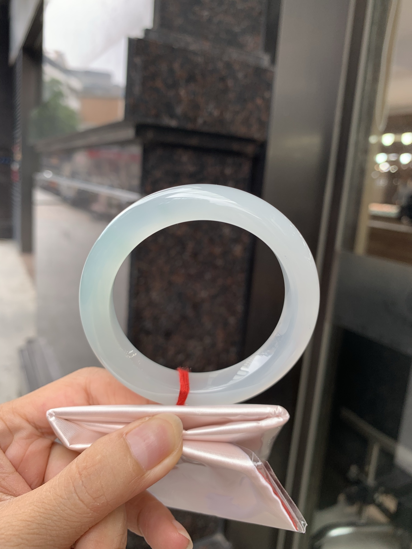 半山水正圈, 56.1-9.6-11.4, 0802-N1289-1, 打灯棉线，底妆冰润细腻，半山半水天然意境，上手不挑皮，自带清冷感，低调不张扬，越看越有味道