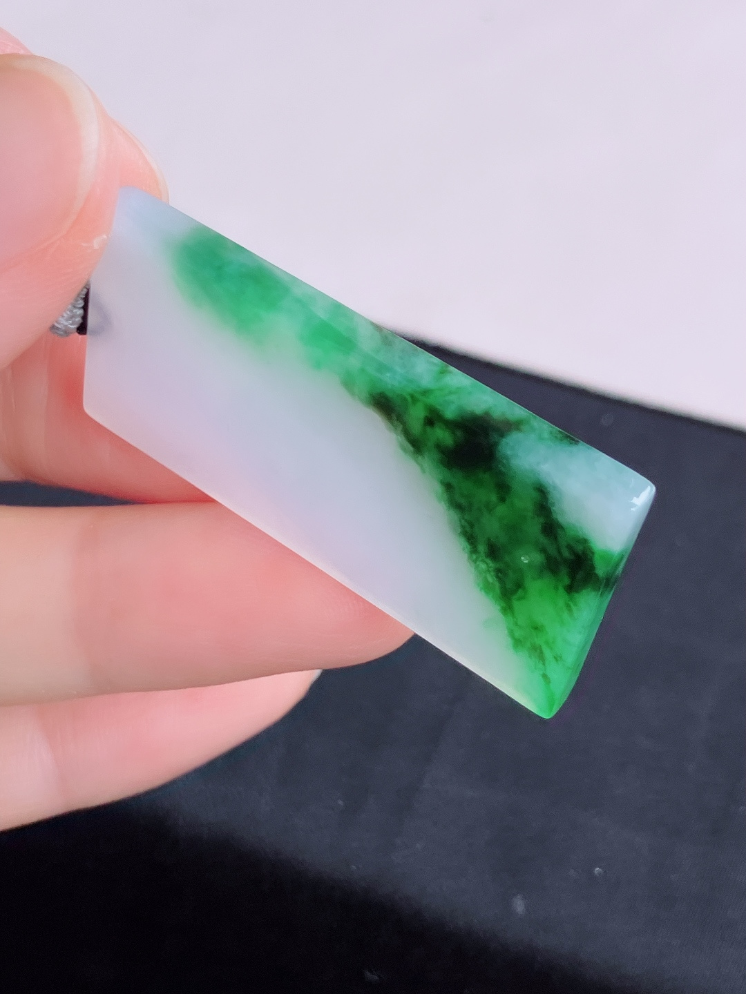 冰飘花平安牌，意境美，尺寸43.6/23/4/自然光实拍