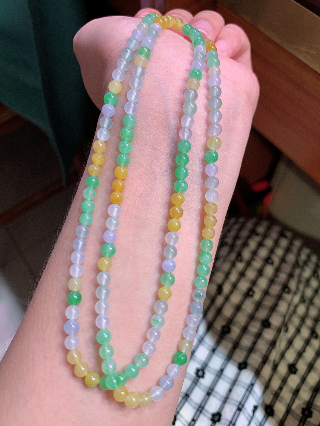 ️ 多宝小米珠链，色泽丰富，珠粒圆润，温柔百搭