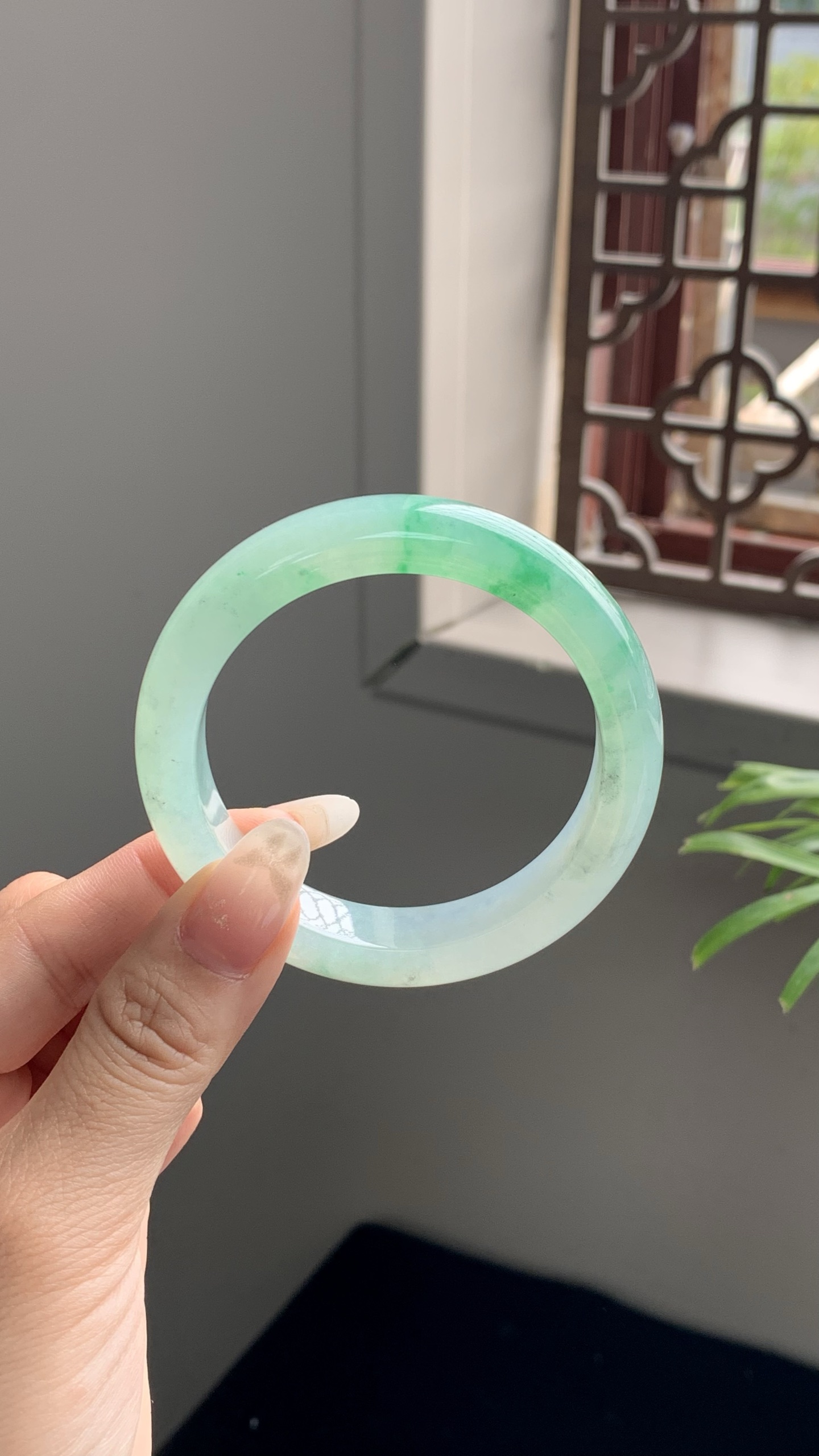 冰飘绿花成品 HYY-9969 ⭕️52.5-12-8.5
