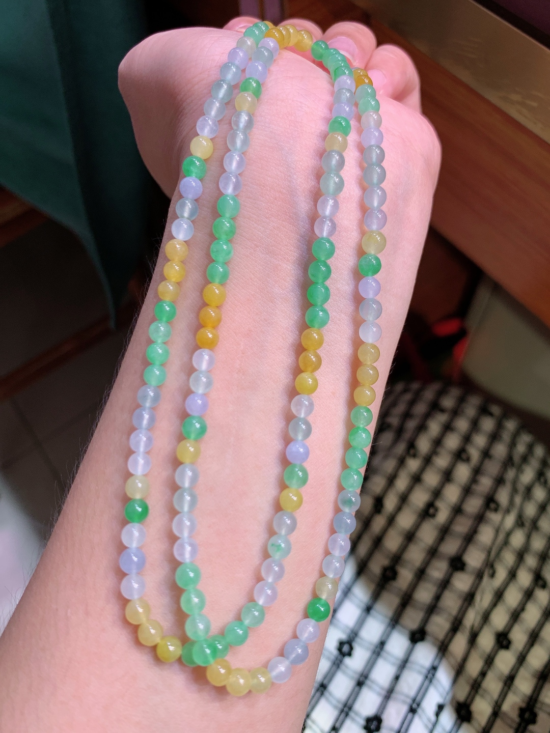️ 多宝小米珠链，色泽丰富，珠粒圆润，温柔百搭