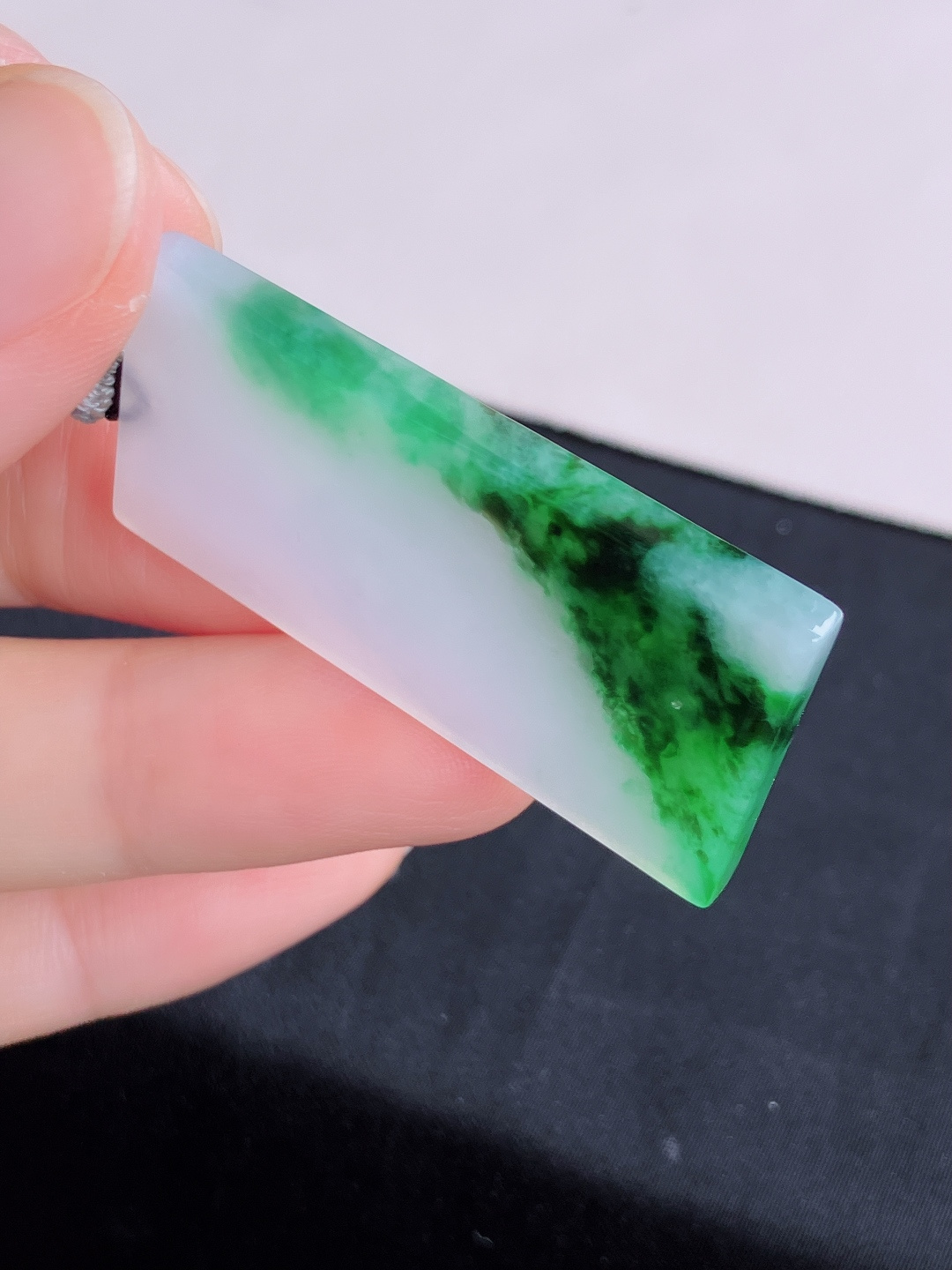 冰飘花平安牌，意境美，尺寸43.6/23/4/自然光实拍