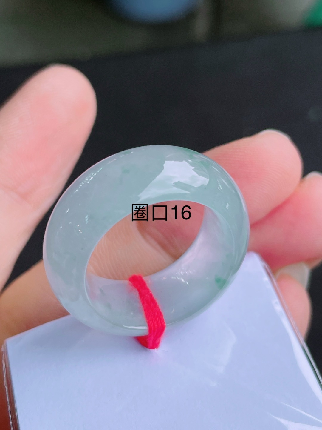 高冰戒圈 晶莹剔透，新颖时尚，品相