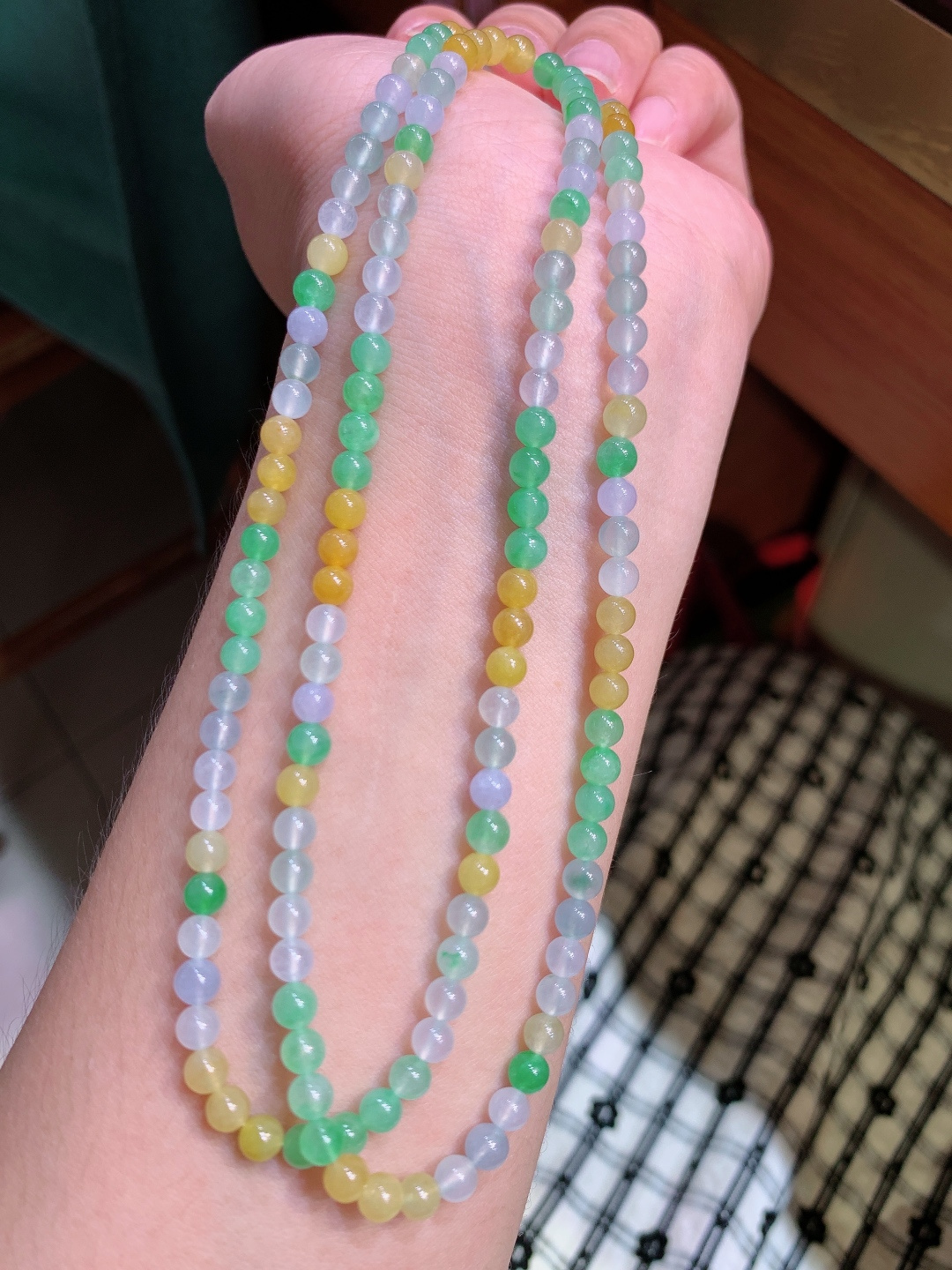️ 多宝小米珠链，色泽丰富，珠粒圆润，温柔百搭