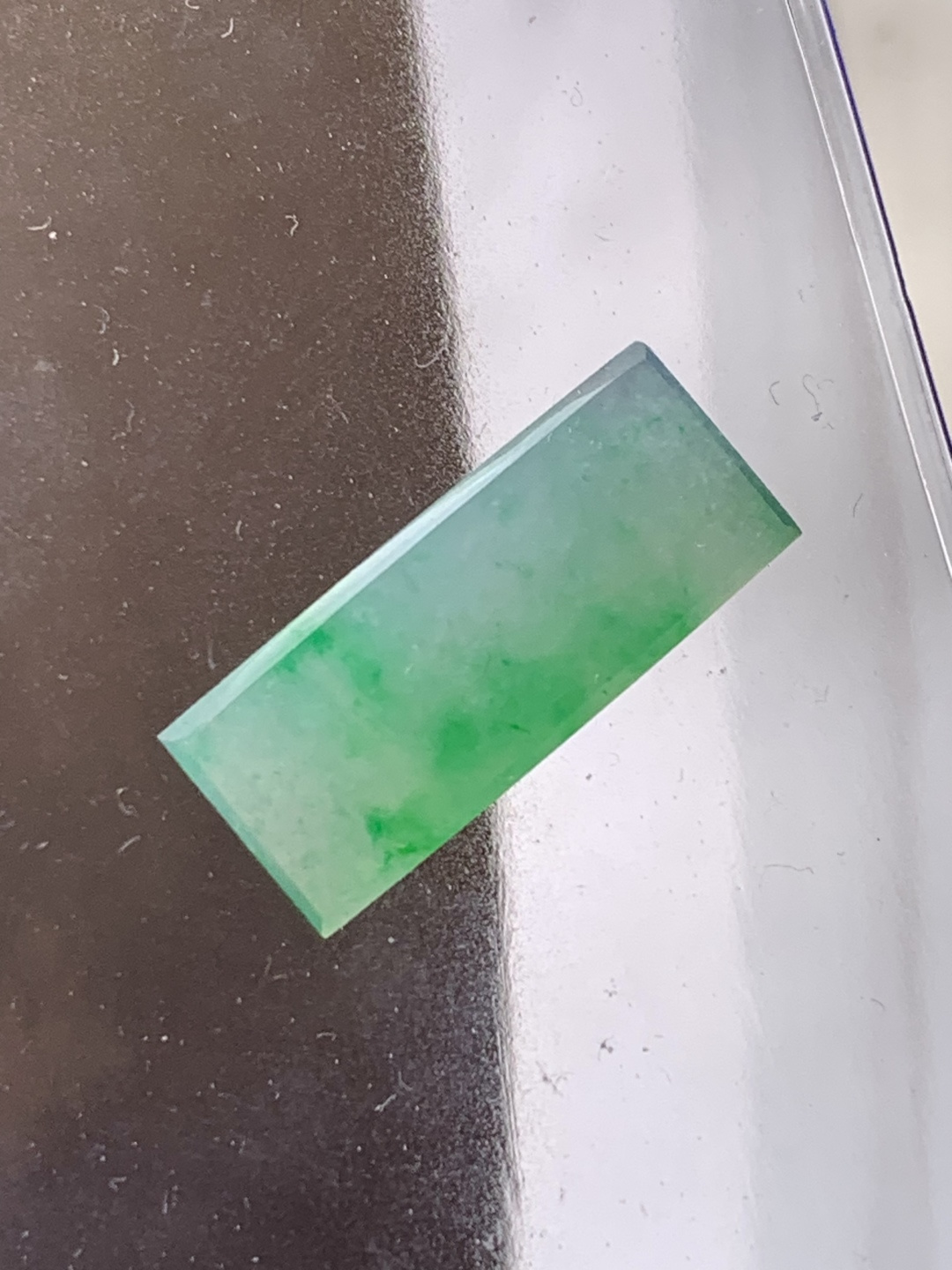 ️冰绿手牌，色泽浓艳 0803尺寸26.8*11.1*6.1