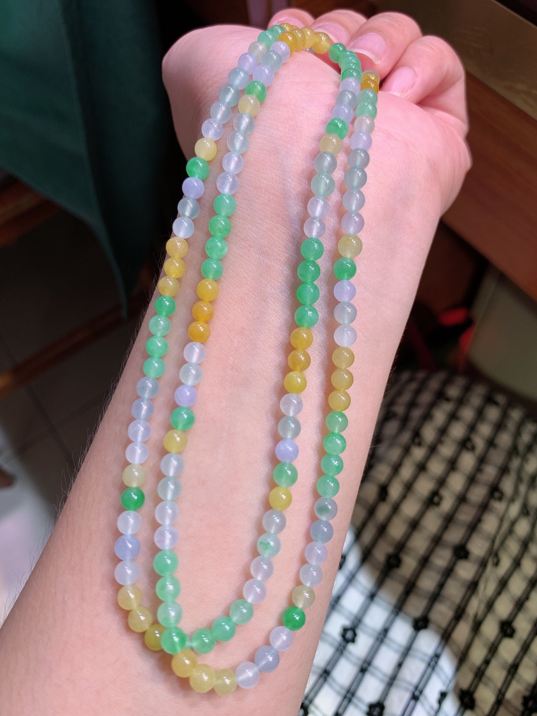 ️ 多宝小米珠链，色泽丰富，珠粒圆润，温柔百搭
