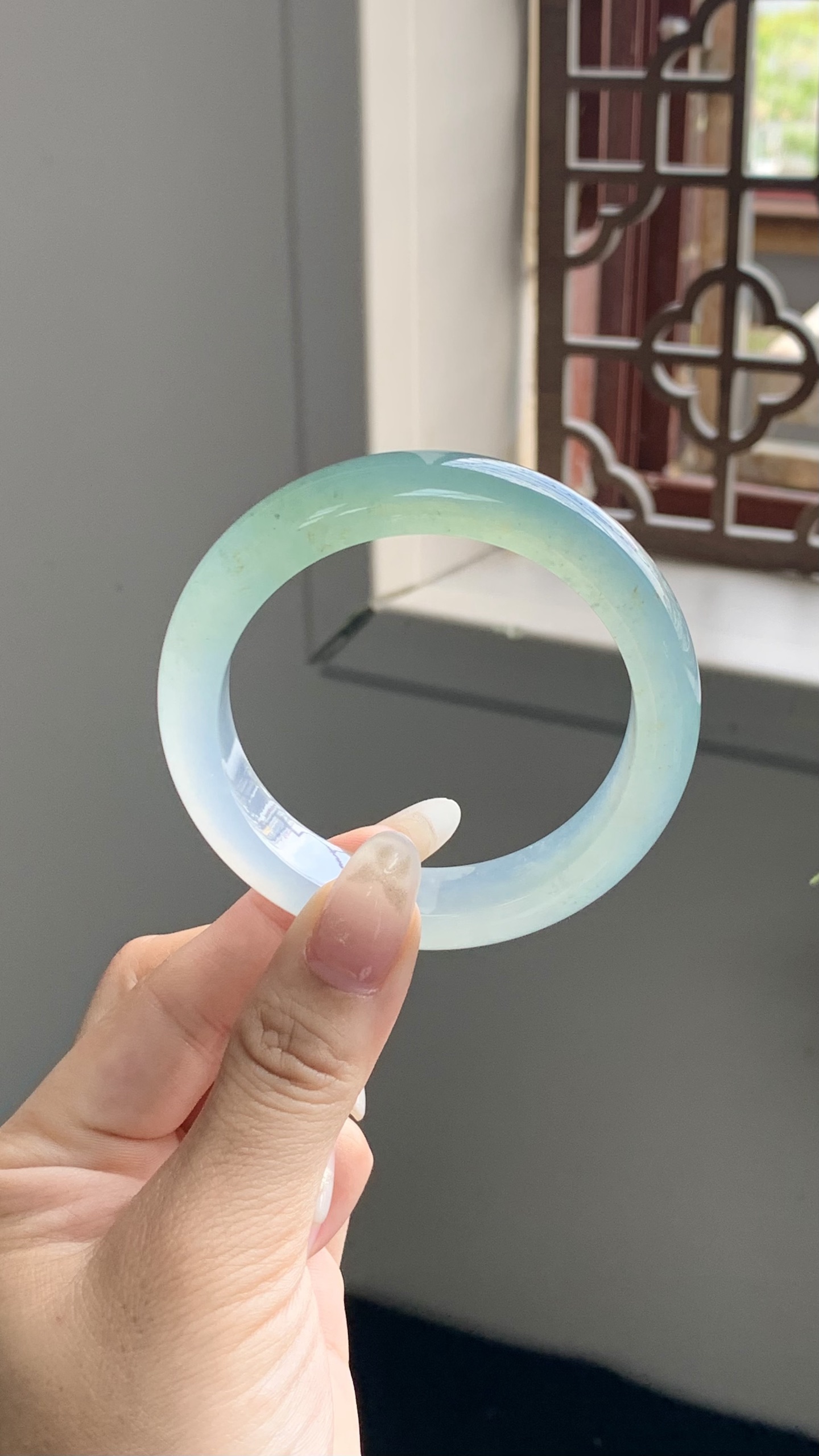 冰晴半山水正圈成品 M63-17 ⭕️53-12.5-8