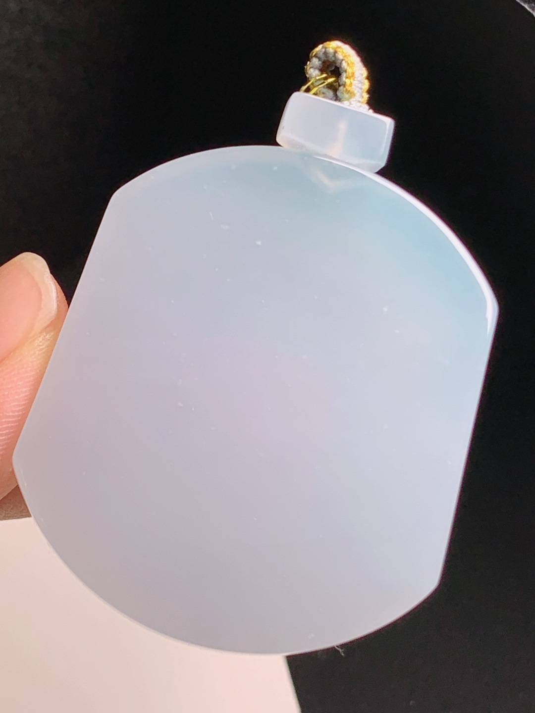 冰种无事牌，冰润纯净，版型规整，简约大气
