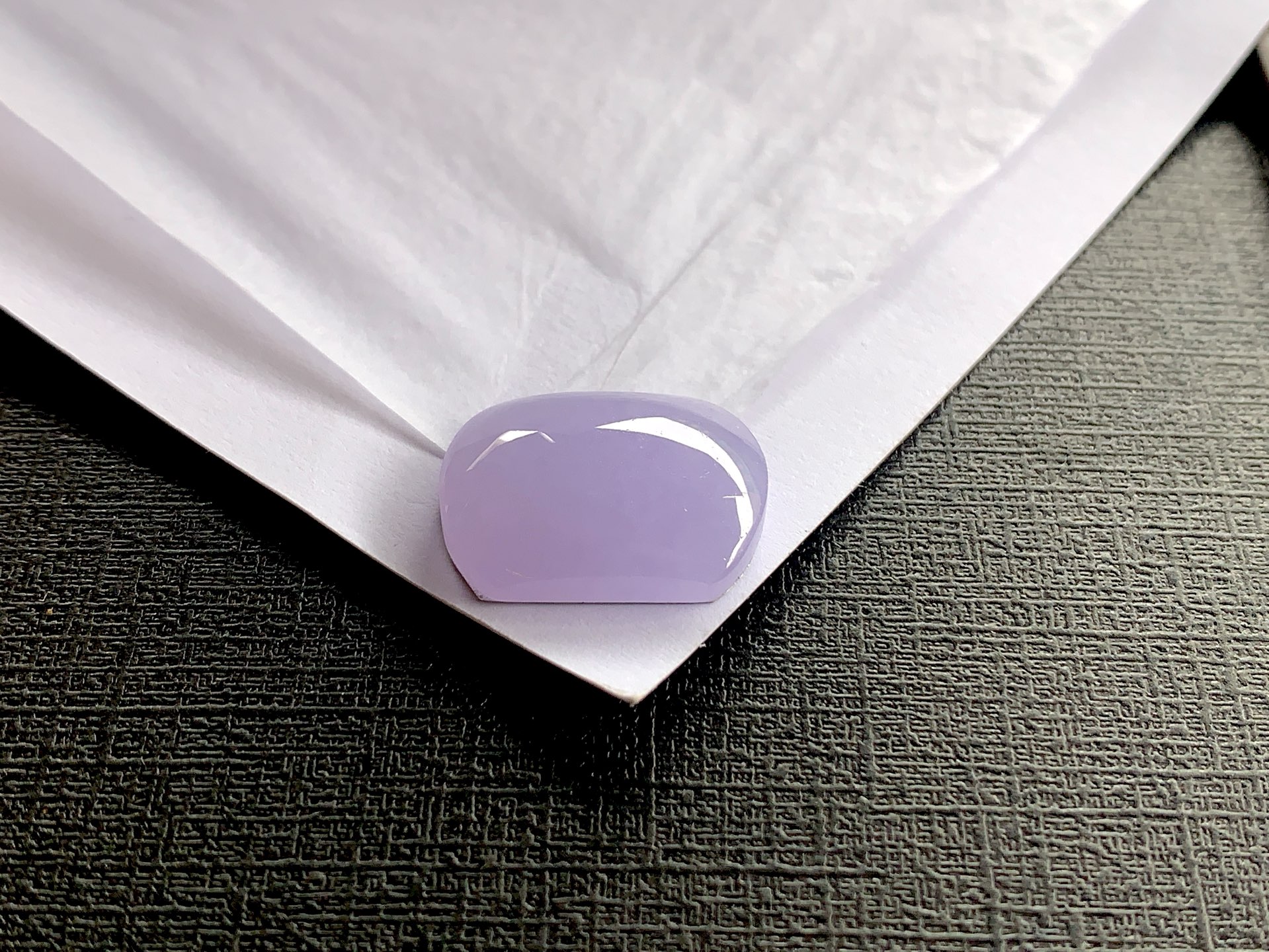 冰紫马鞍，尺寸：18×13.7×5.2