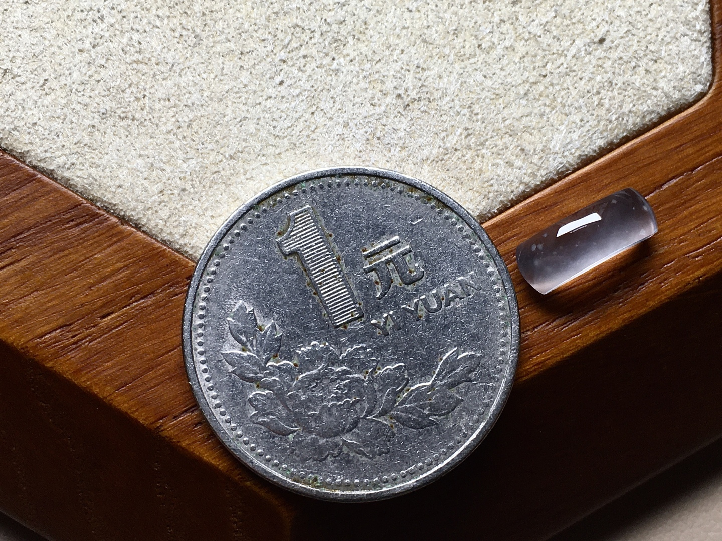 ️ 玻璃种木那马鞍 冰透感十足，起光感，无裂，尺寸11*4*3