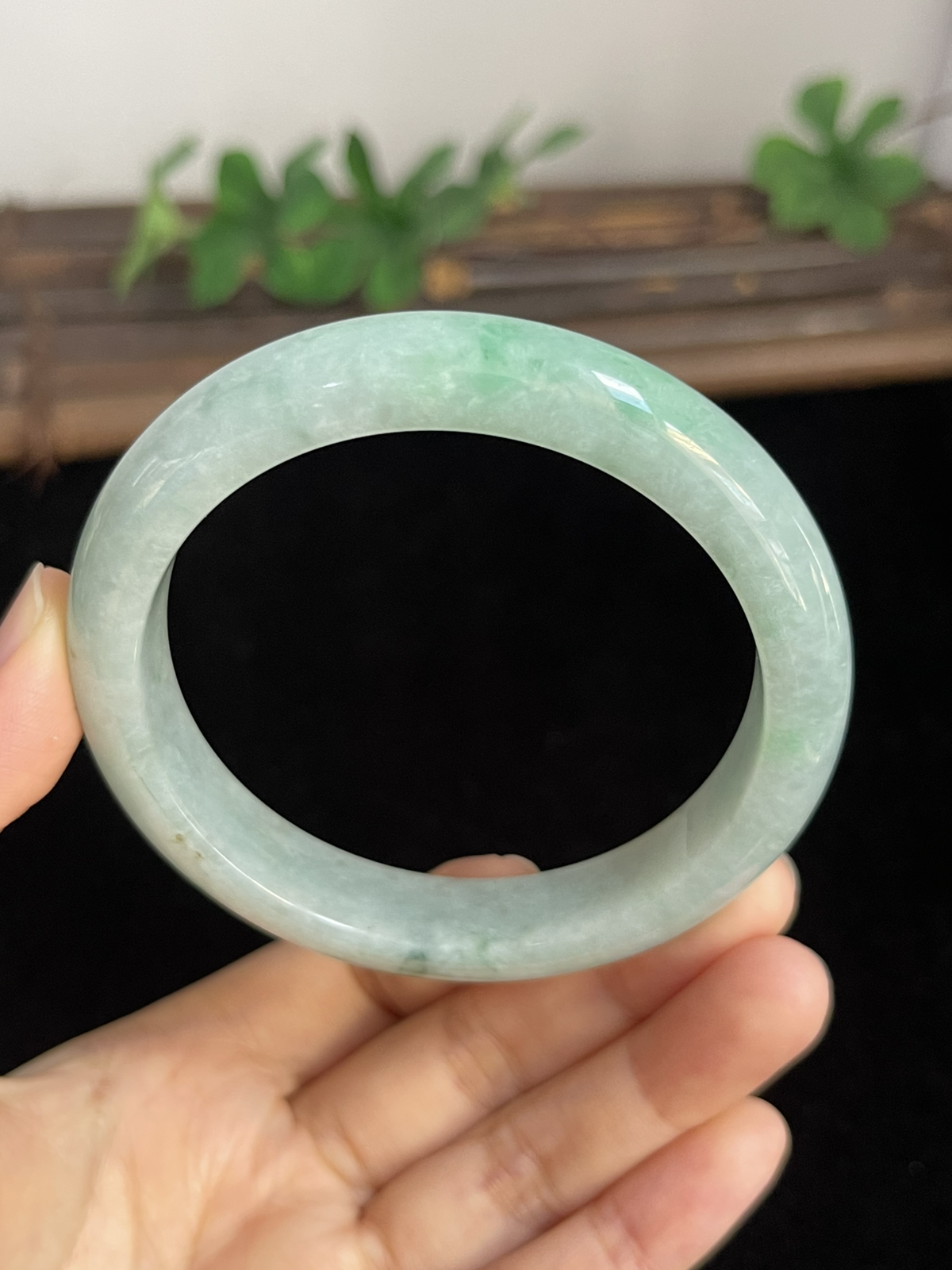 正圈58.3圈口，翡翠手镯