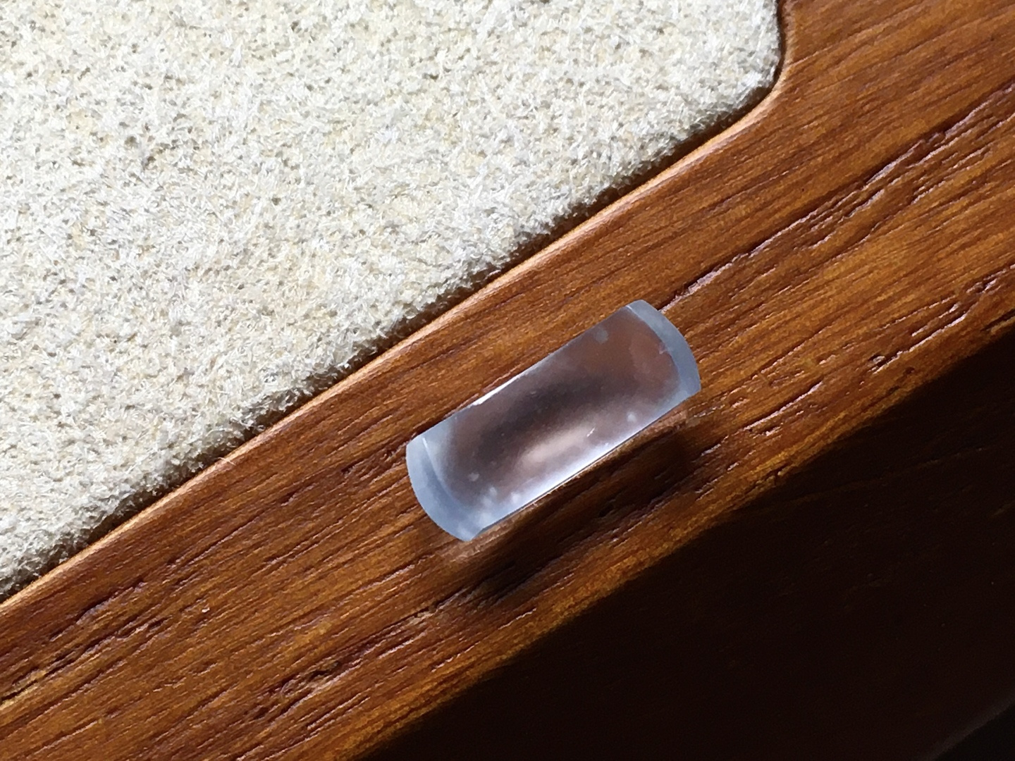 ️ 玻璃种木那马鞍 冰透感十足，起光感，无裂，尺寸11*4*3