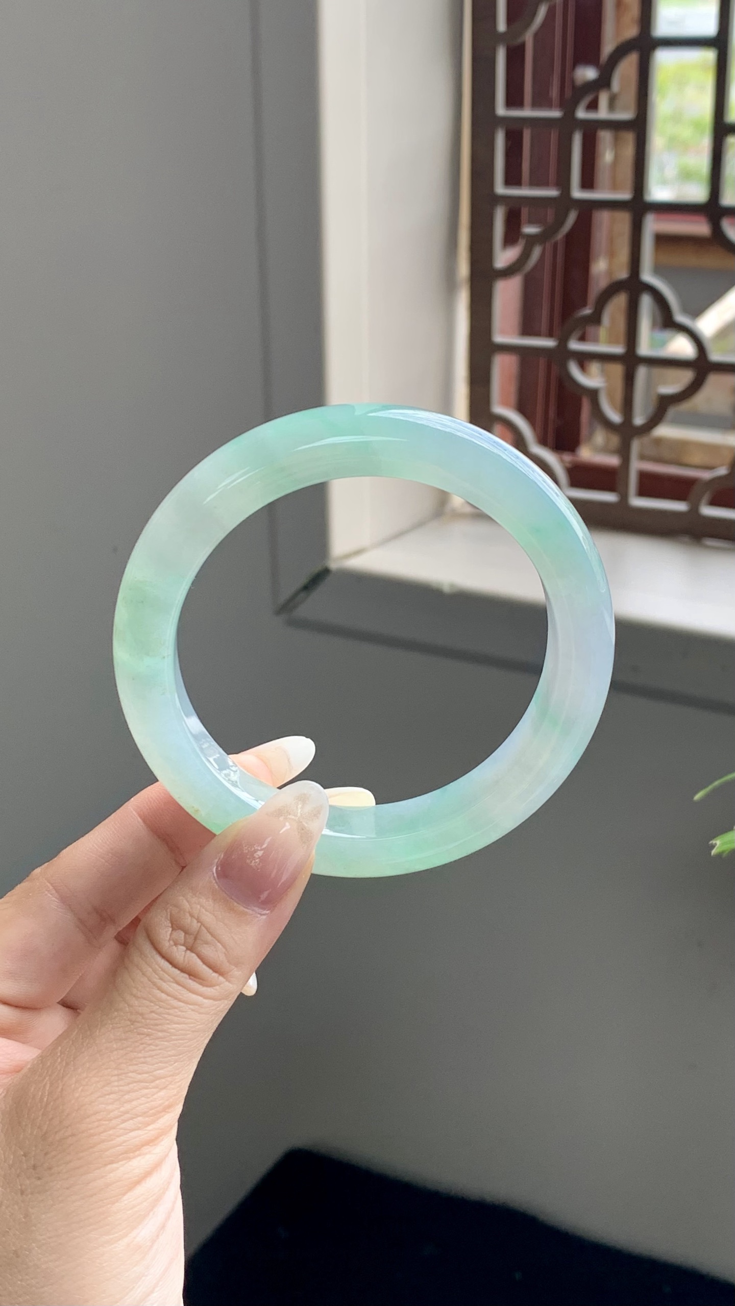 晴底飘绿正圈成品 HYY-9185 ⭕️59-12-9.5