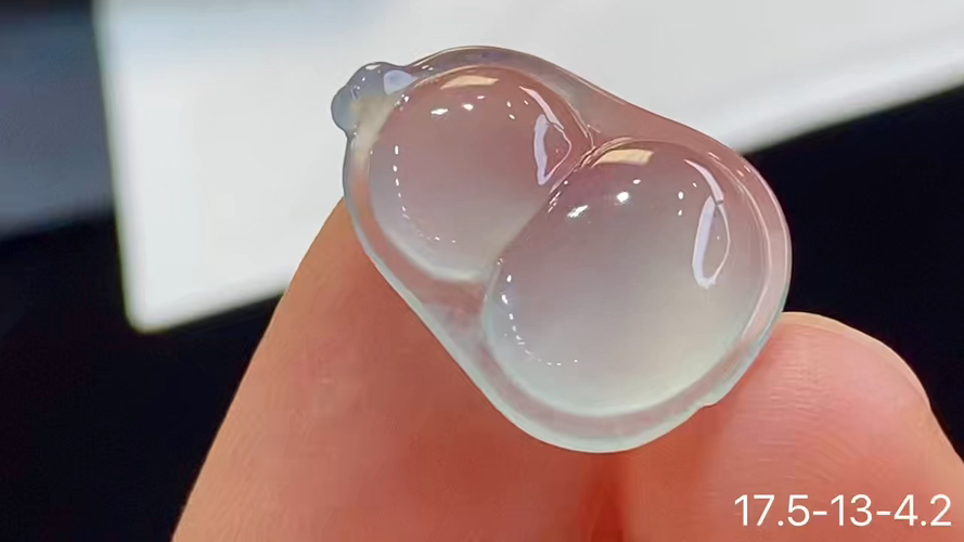玻璃种葫芦，无裂，17.5-13-4.2