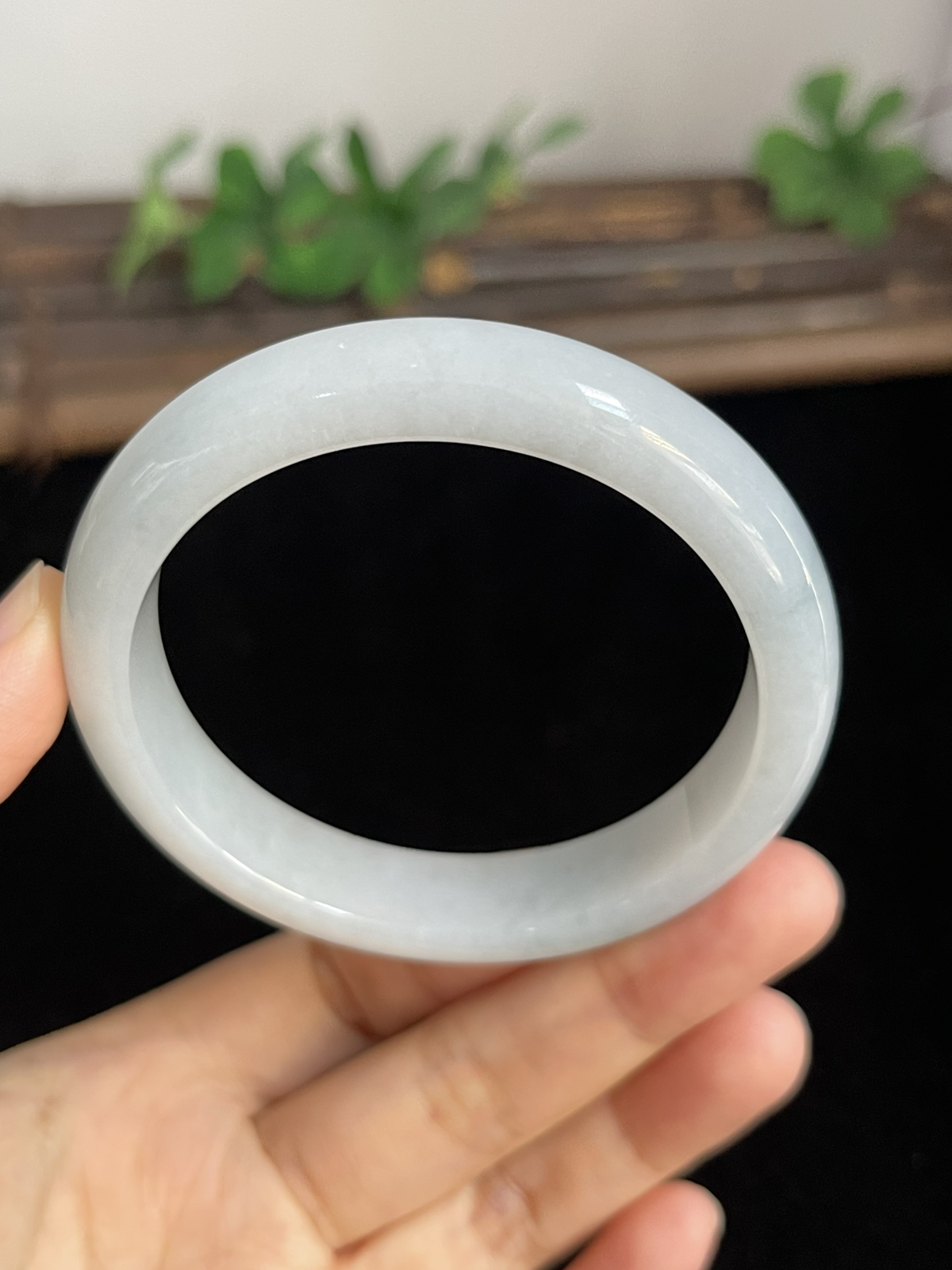 正圈55圈口，翡翠手镯