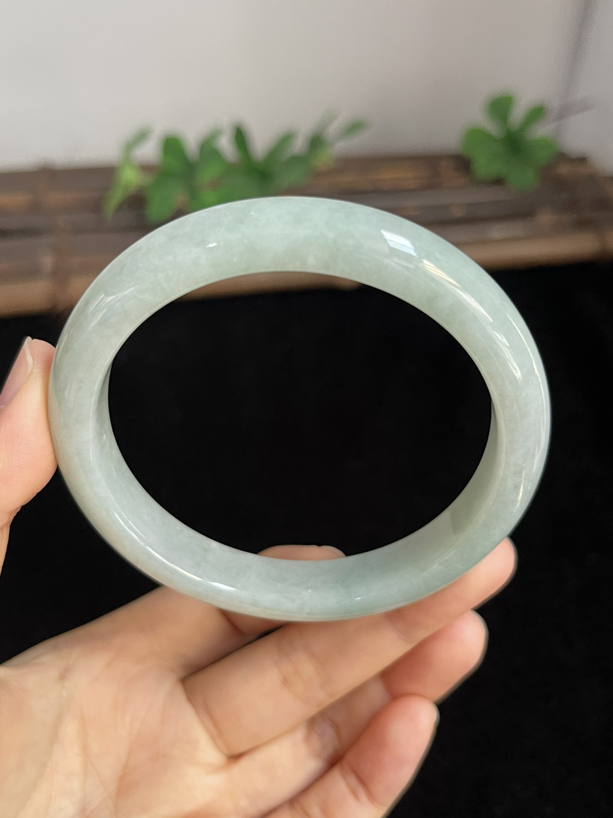 正圈59.5圈口，翡翠手镯