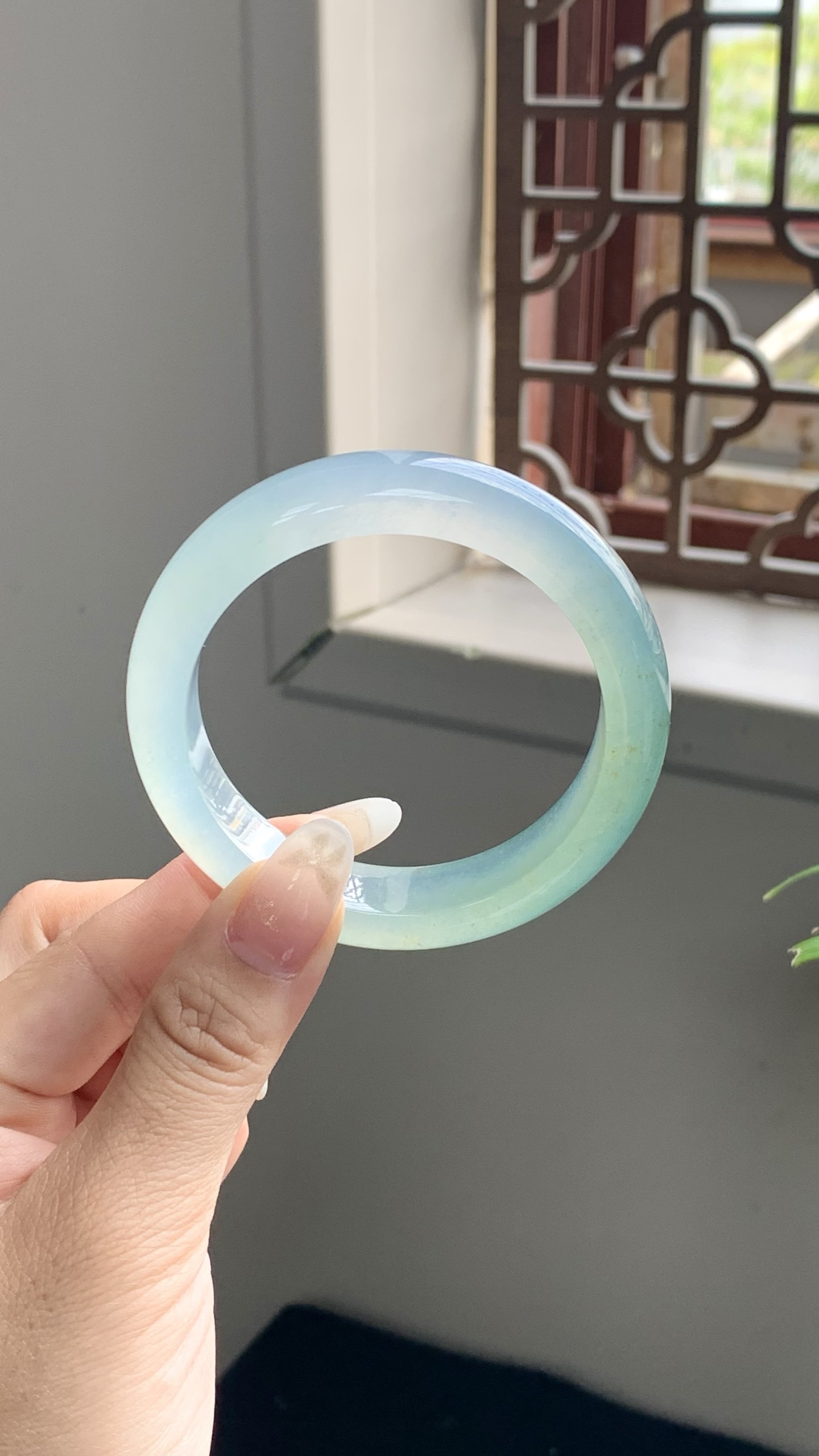 冰晴半山水正圈成品 M63-17 ⭕️53-12.5-8