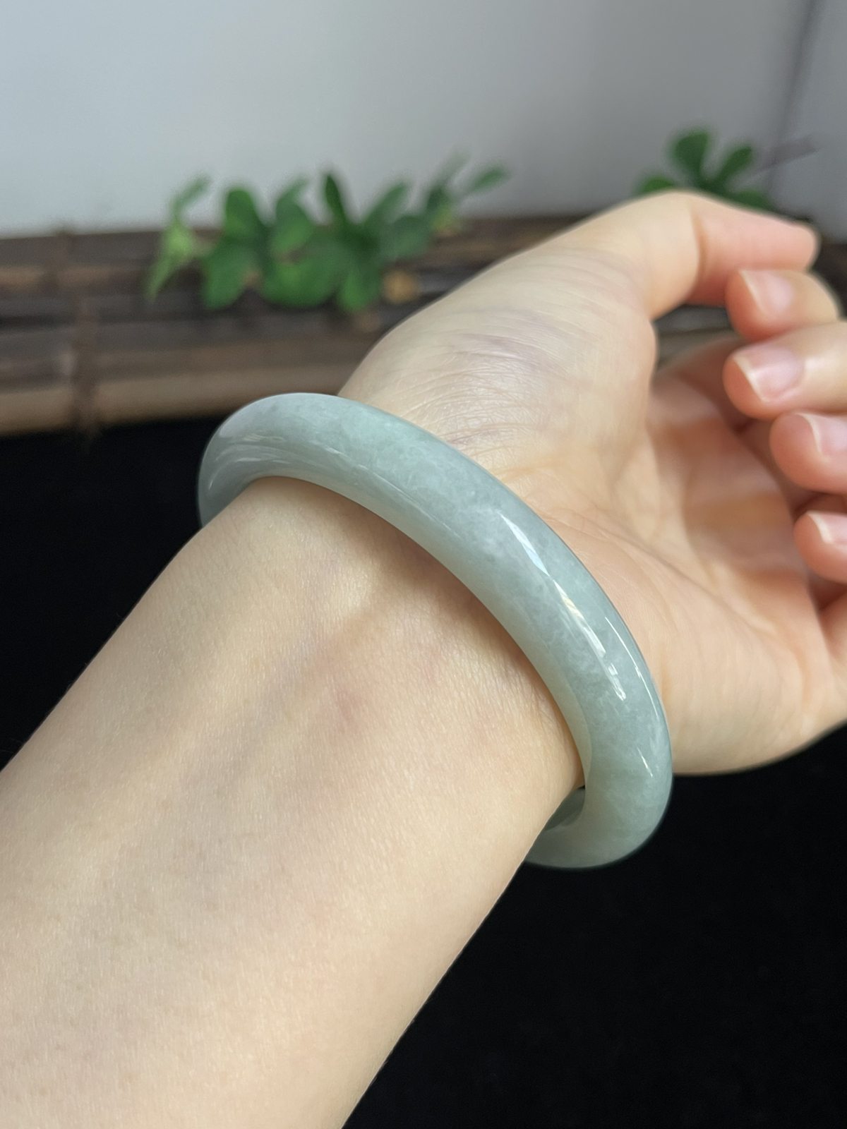 正圈59.5圈口，翡翠手镯