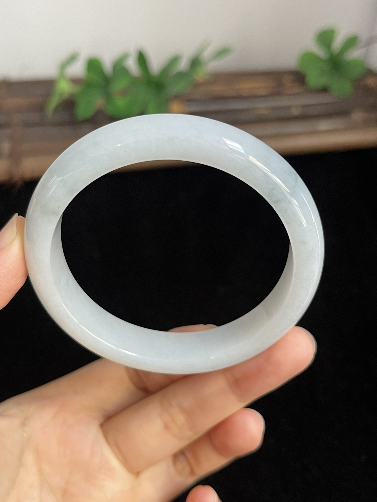 正圈55圈口，翡翠手镯