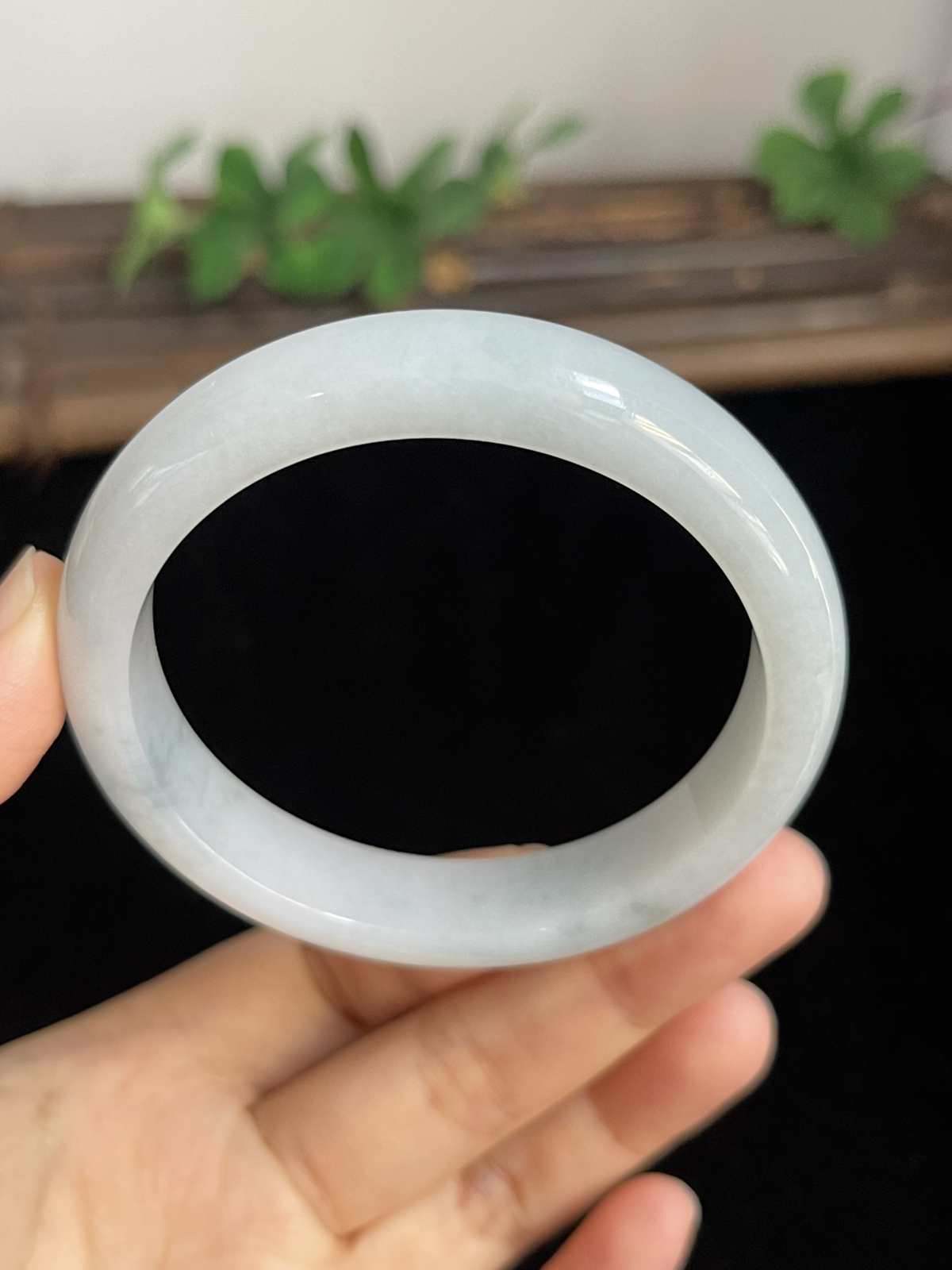 正圈55圈口，翡翠手镯
