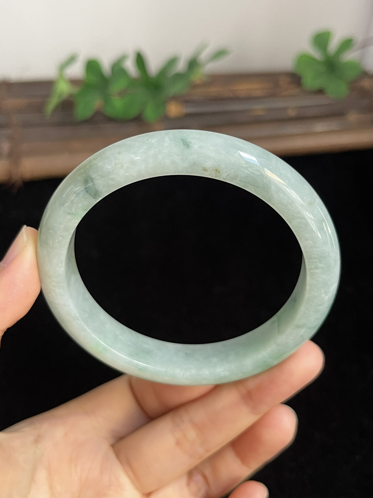正圈58.3圈口，翡翠手镯