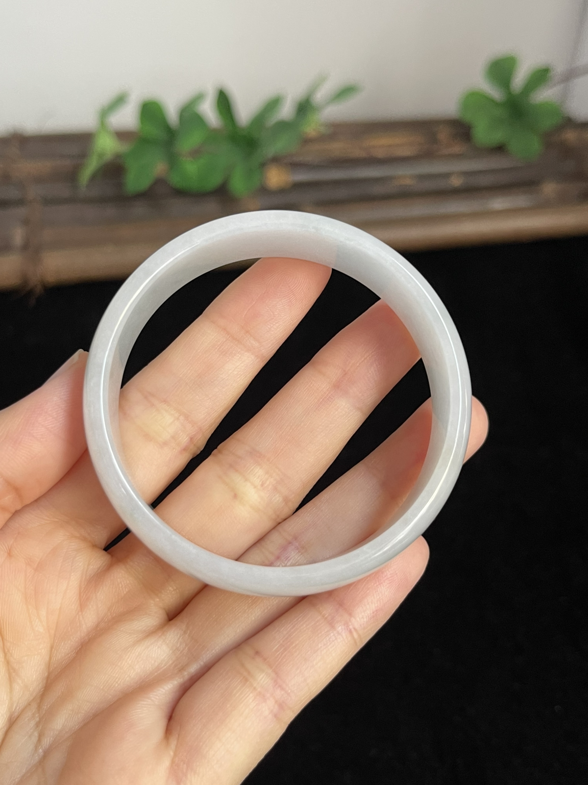 正圈51.5圈口，翡翠手镯