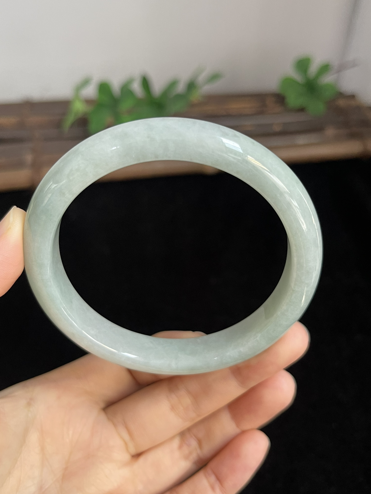 正圈59.5圈口，翡翠手镯