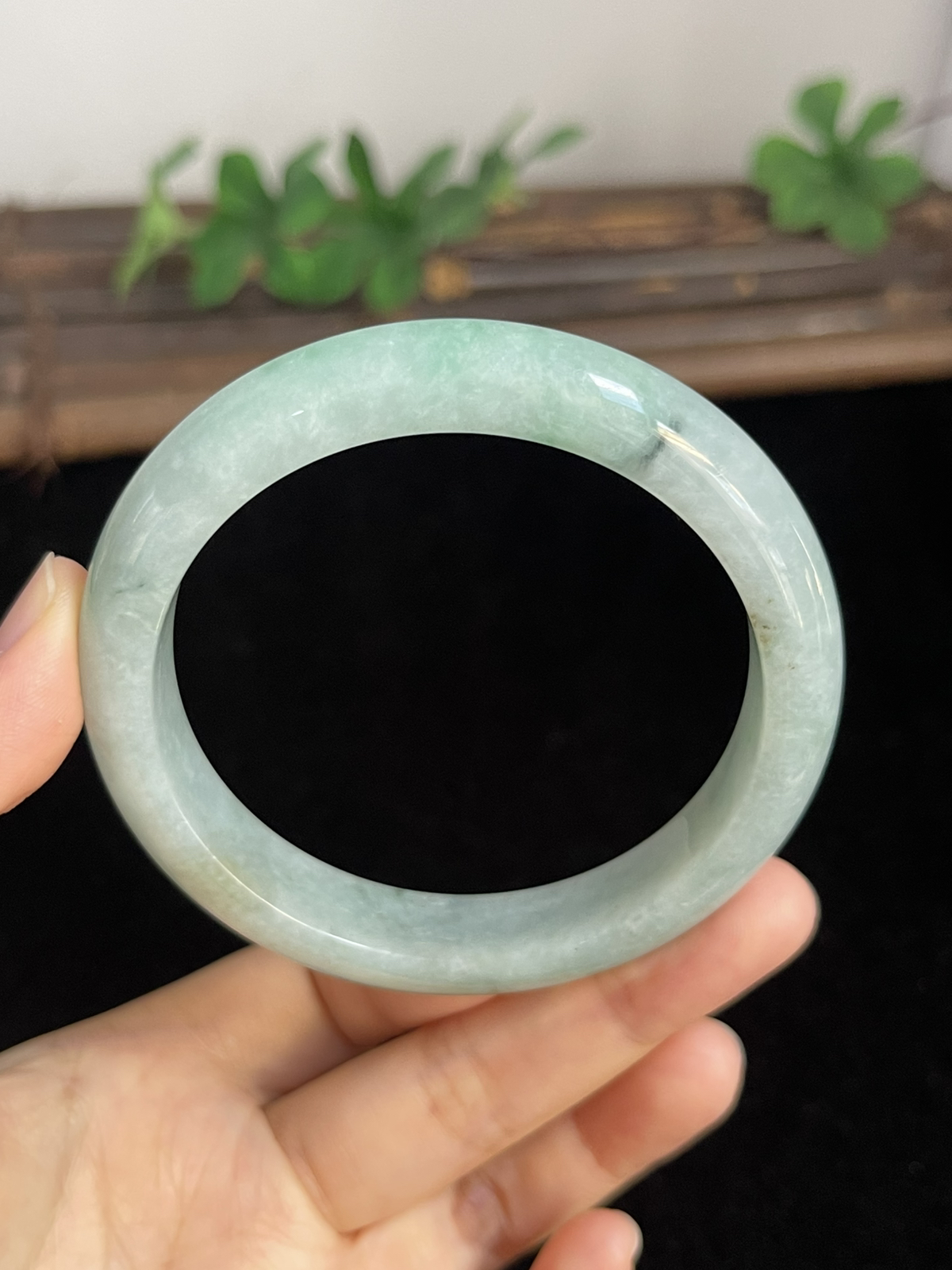 正圈58.3圈口，翡翠手镯