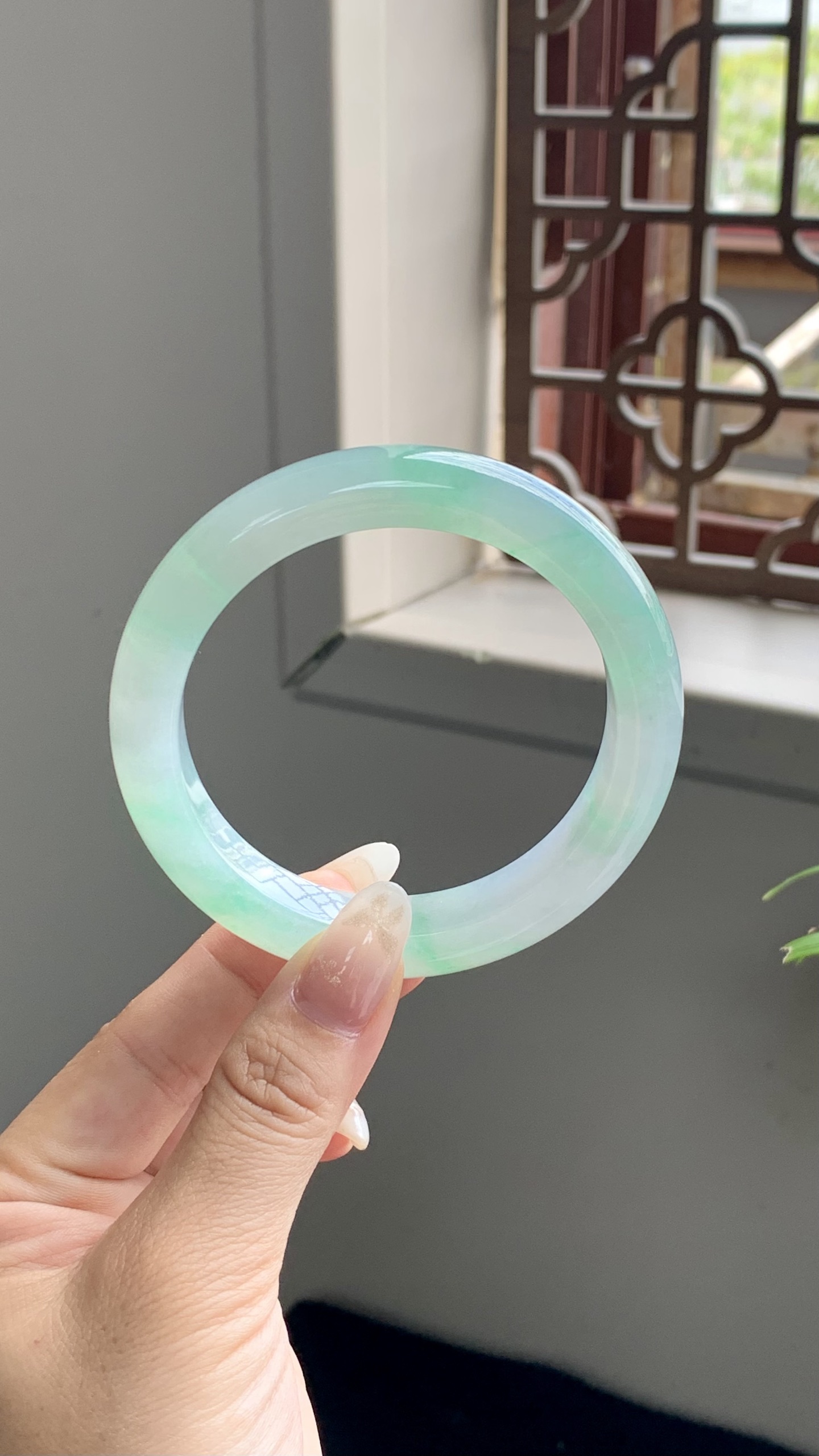 晴底飘绿正圈成品 HYY-9185 ⭕️59-12-9.5