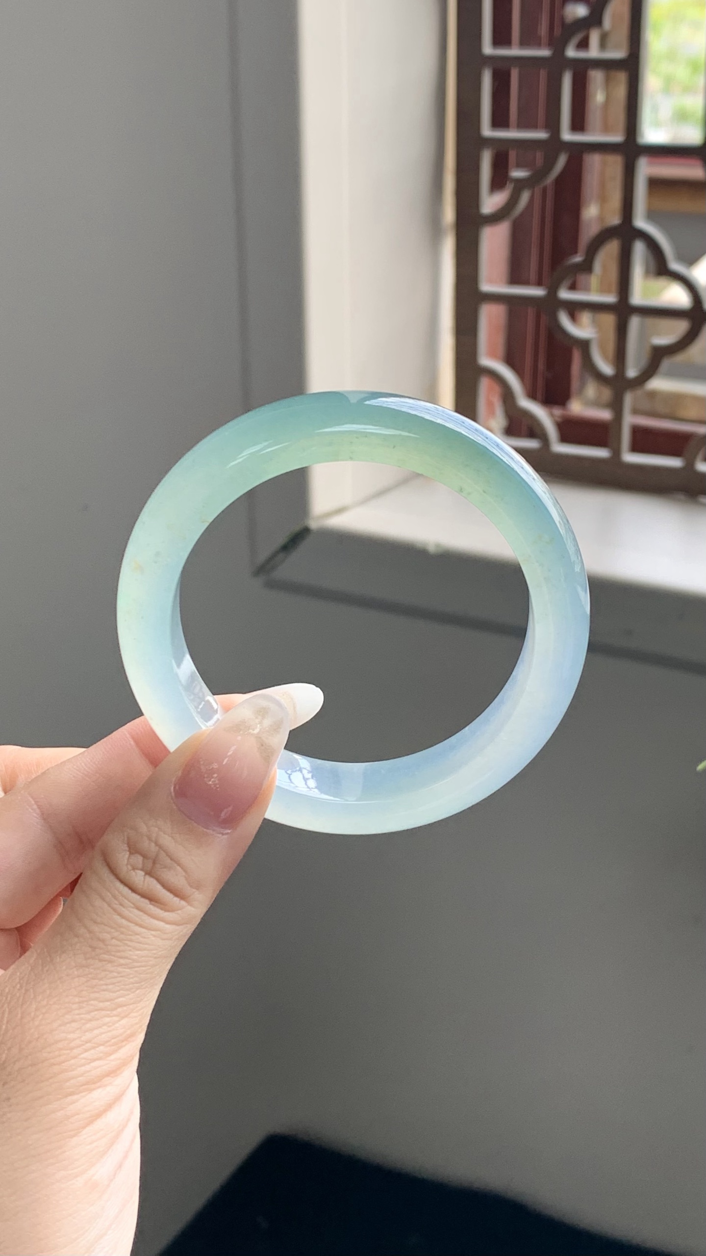 冰晴半山水正圈成品 M63-17 ⭕️53-12.5-8