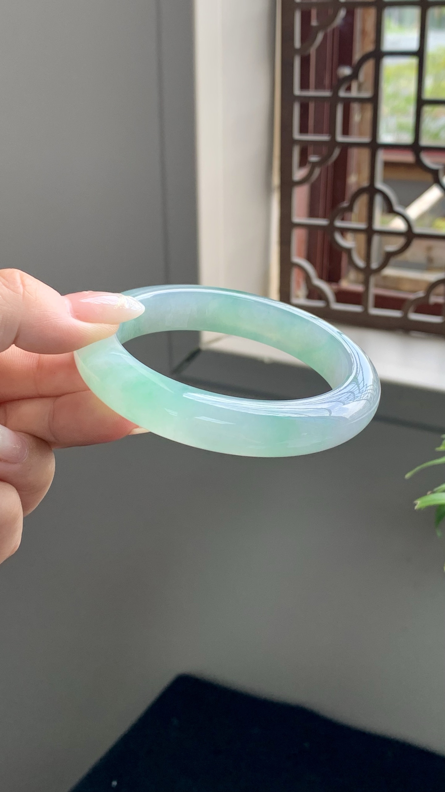 晴底飘绿正圈成品 HYY-9185 ⭕️59-12-9.5