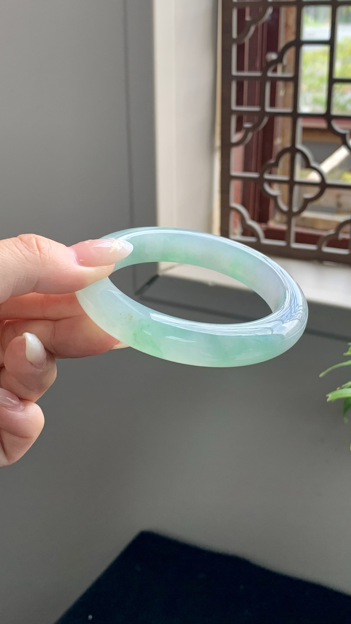 晴底飘绿正圈成品 HYY-9185 ⭕️59-12-9.5
