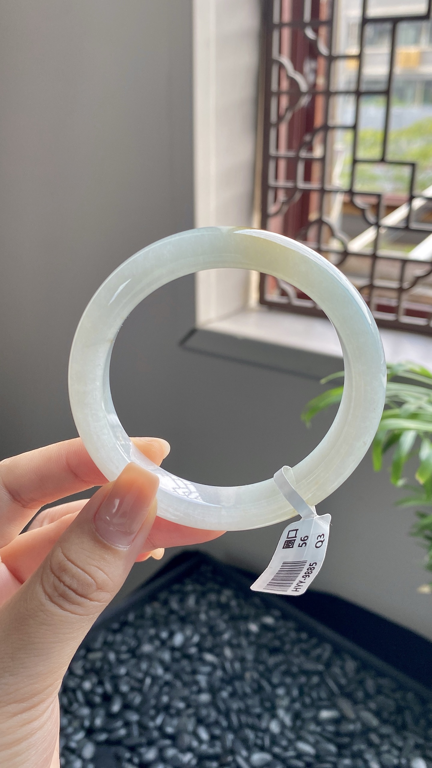 黄翡正圈成品 HYY-9885 ⭕️55.8*11.7*8.5