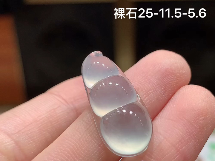 ️ 冰种福豆,老坑冰透 种老水足 水润光泽,性比高 无裂,尺寸看图,25-11.5-5.6