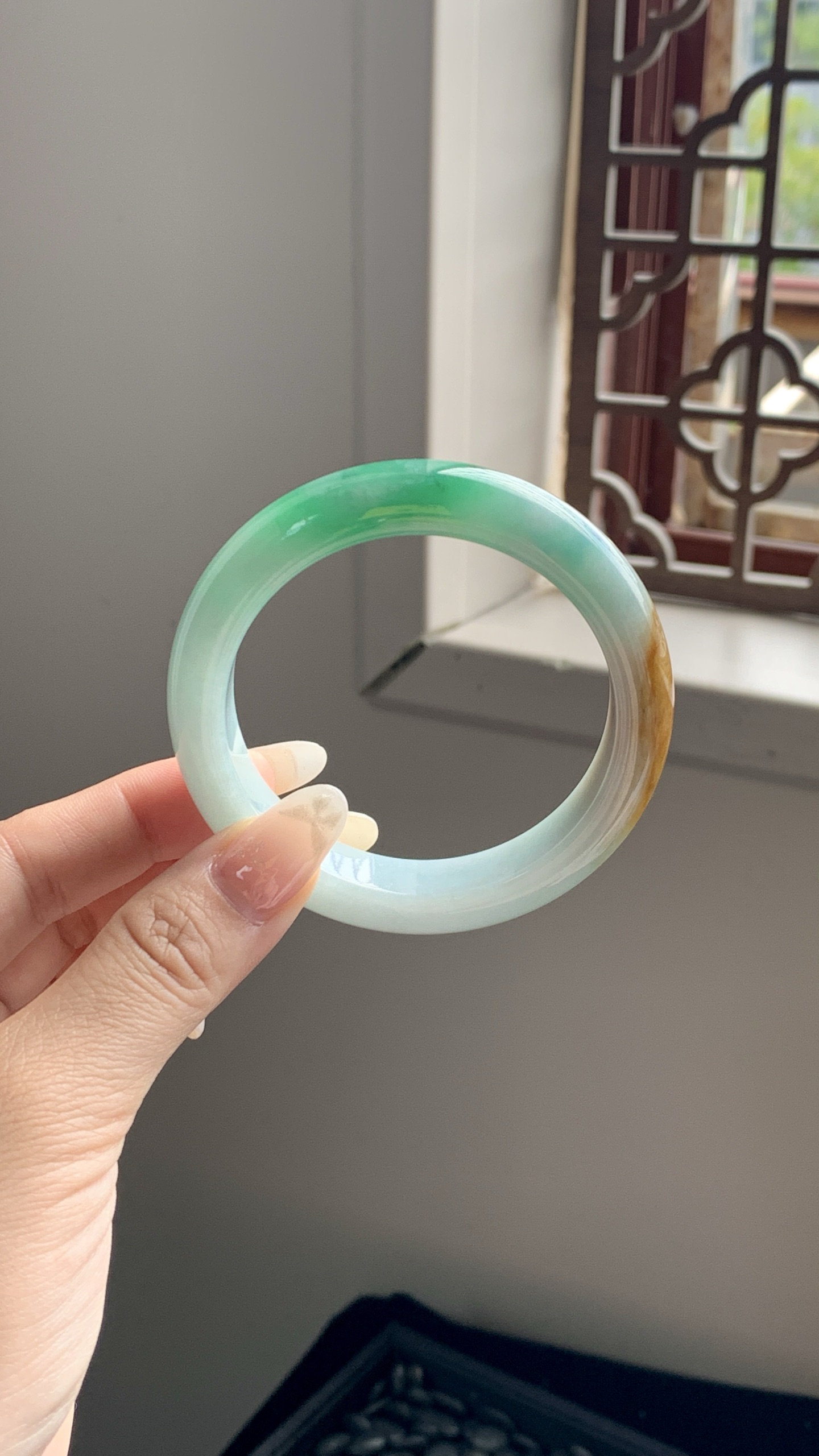 辣绿飘黄正圈成品 HYY-2774 ⭕️ 54.5-12-9