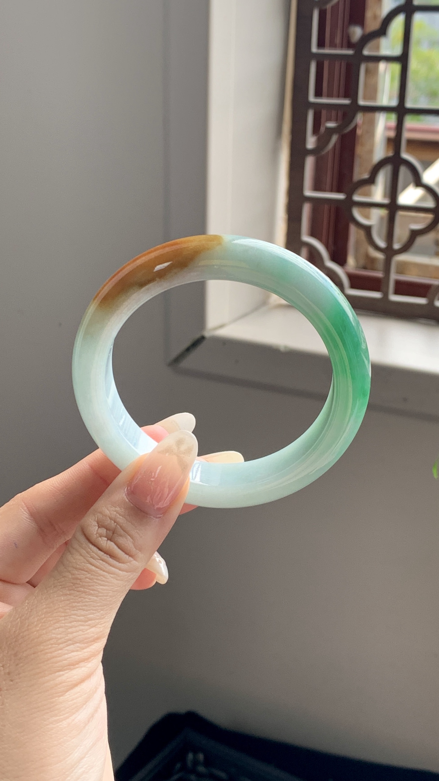 辣绿飘黄正圈成品 HYY-2774 ⭕️ 54.5-12-9