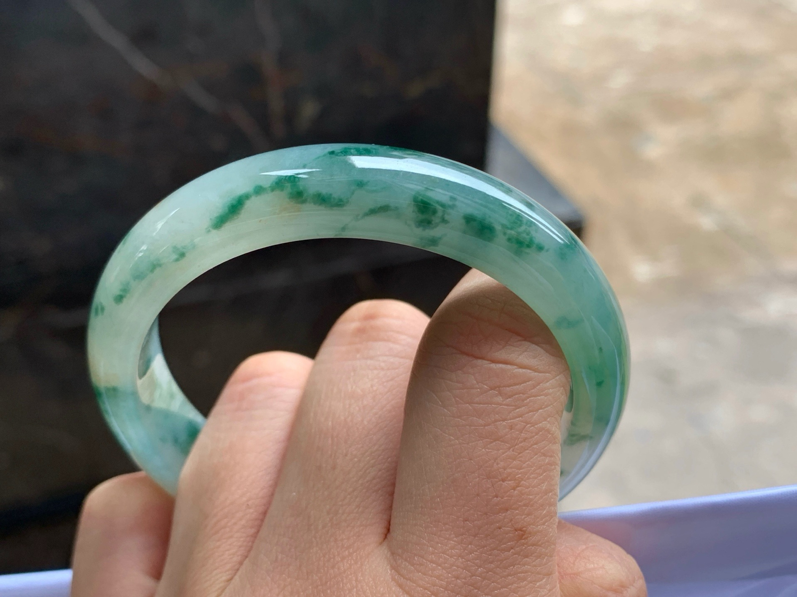 56-13-8
蓝花手镯^_^飘花灵韵