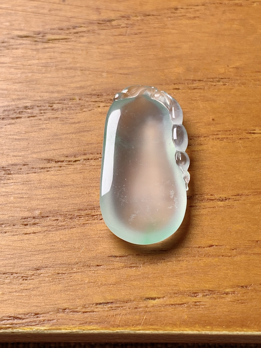 ️冰种飘花福瓜，水润种老 0805 尺寸21.3*10.8*4