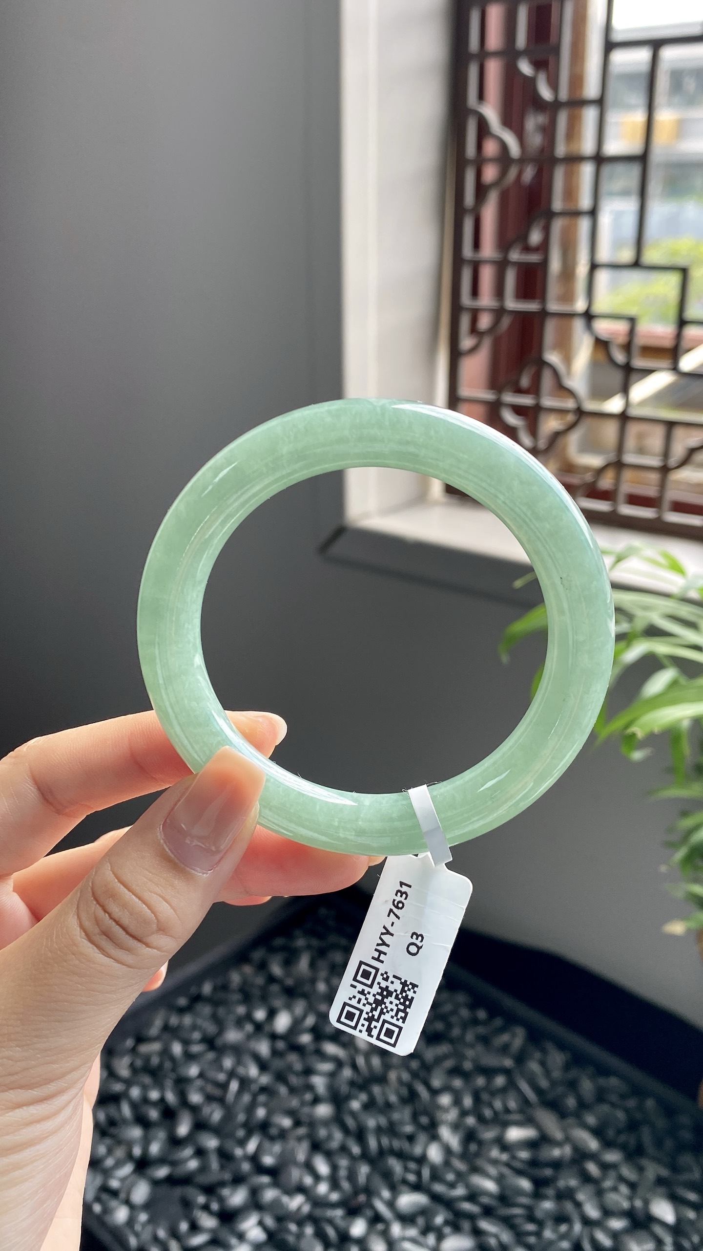 飘绿圆条成品 HYY-7631 ⭕️53.7*9.5*9.5