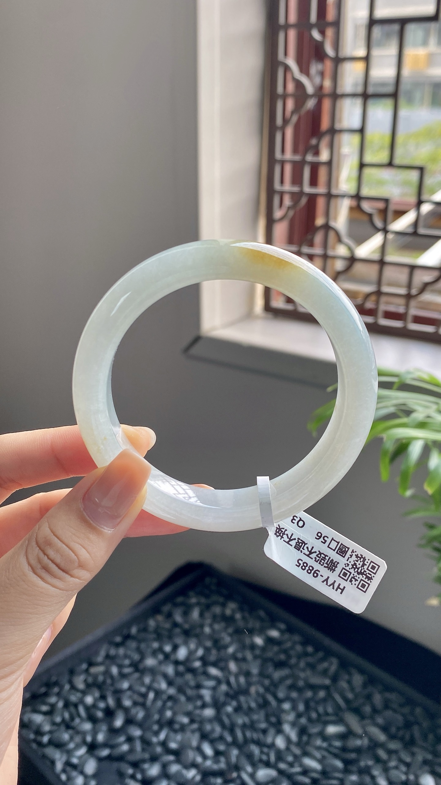 黄翡正圈成品 HYY-9885 ⭕️55.8*11.7*8.5