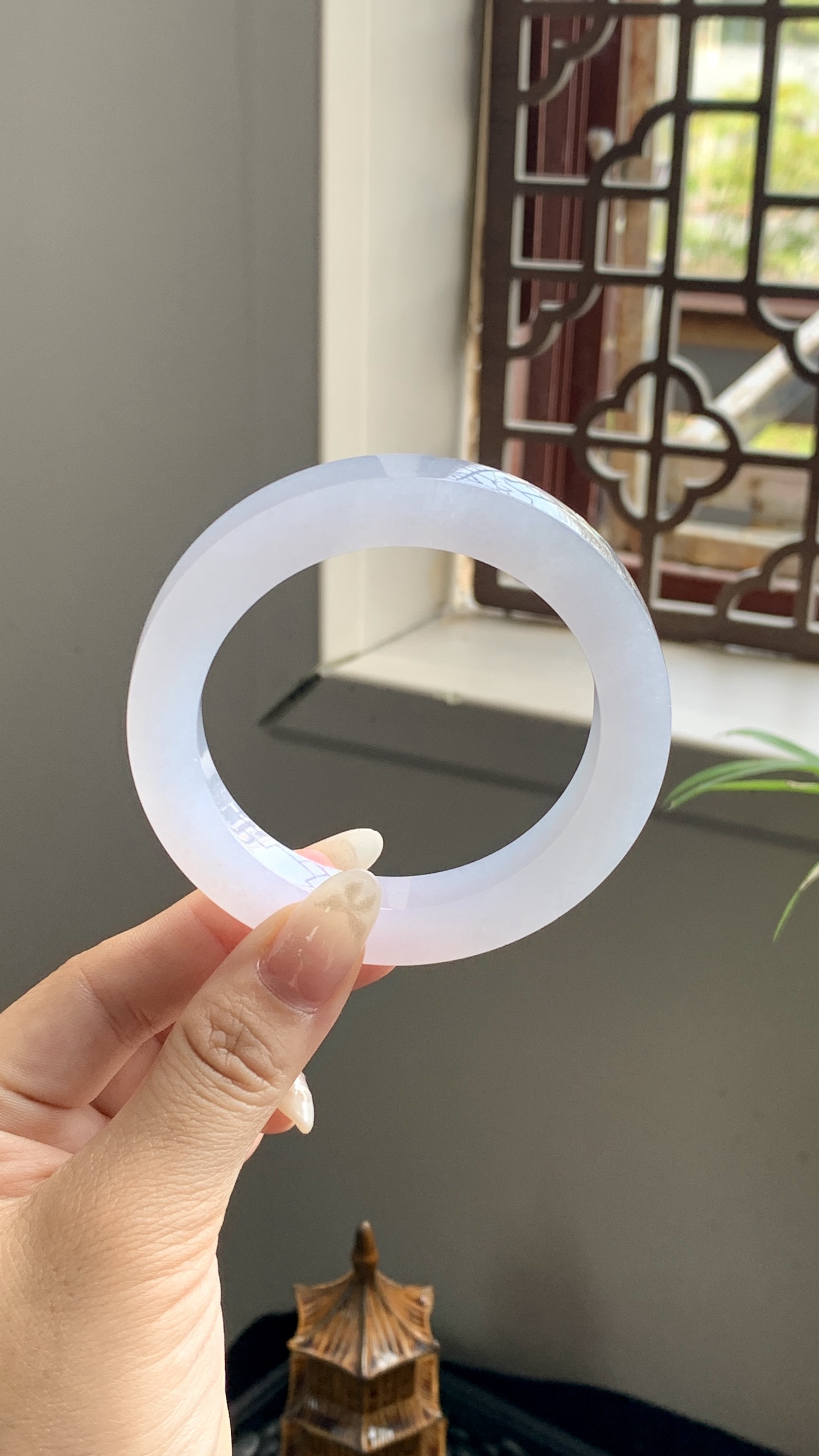 白冰美人条手镯毛胚 A0805-4 ⭕️56-10-10-76.