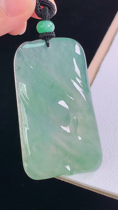 ️冰晴悟道，无裂，尺寸:50.0-29.2-5.2mm