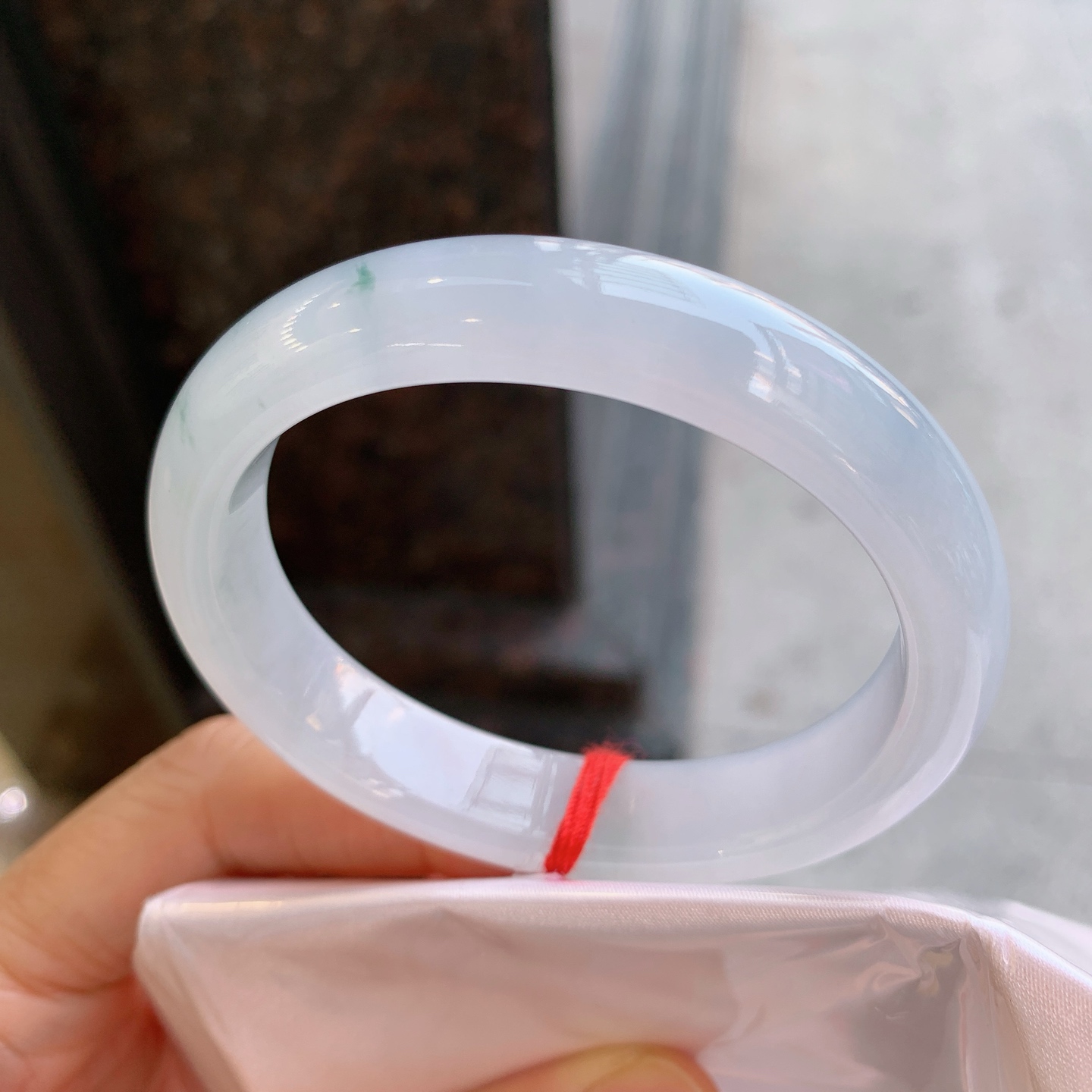 贵妃冰飘花 微细纹 尺寸：54.5/47/12.5/7.5 冰润