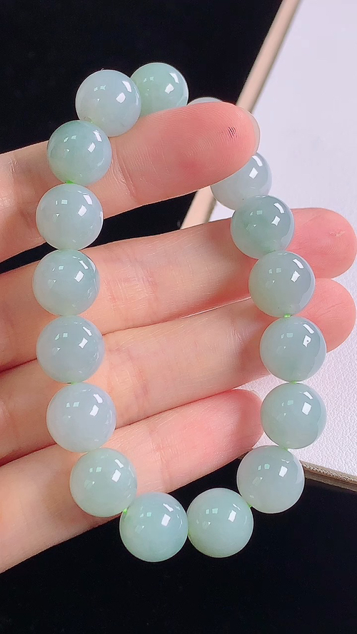 ️冰种手链，尺寸:10.6-10.6mm 31